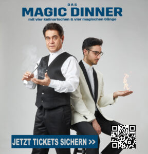 Magic dinner Show in Berlin und München